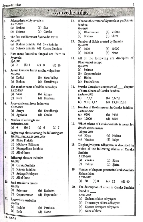 Success Lines For Ayurvedic Competitive Examinations (CSB 106)